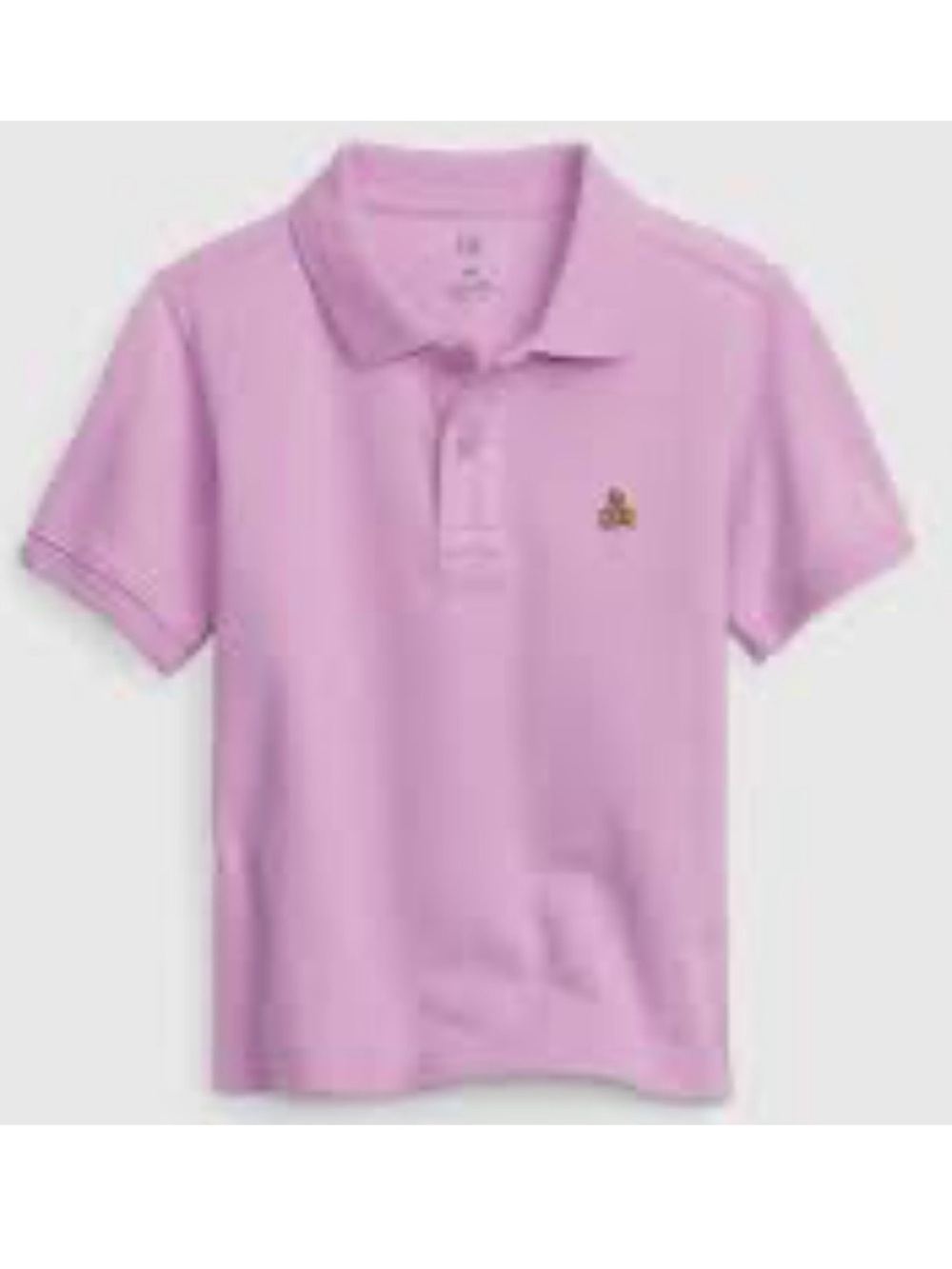 Baby GAP Toddler Boys Organic Cotton Pique Polo Shirt Lilac Size 4T